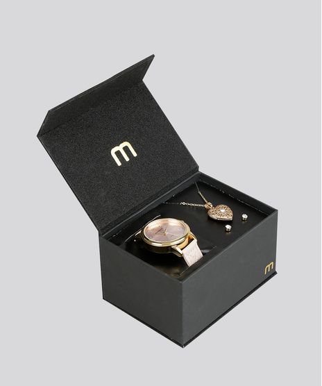 Kit-de-Relogio-Analogico-Mondaine-Feminino---Brinco---Colar---76662LPMVDH2K-Rosa-8904993-Rosa_1
