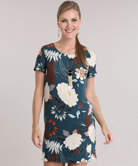 Vestido-Estampado-Floral-Verde-8840644-Verde_1