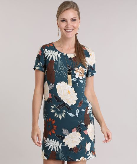 Vestido-Estampado-Floral-Verde-8840644-Verde_1