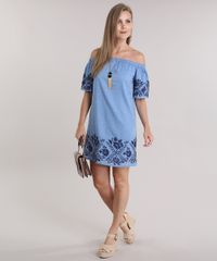 Vestido-Jeans-Ombro-a-Ombro-com-Bordado-Floral-Azul-Claro-8797506-Azul_Claro_3