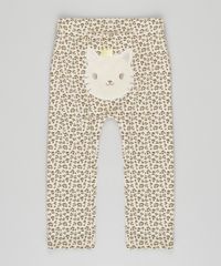 Calca-Estampada-Animal-Print-em-Algodao---Sustentavel-Bege-8785410-Bege_1