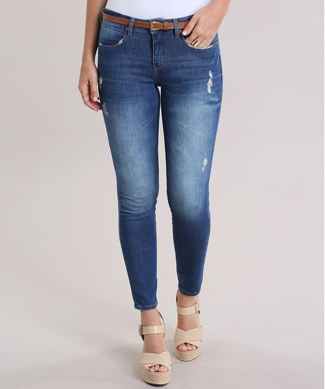 Calca-Jeans-Super-Skinny-com-Cinto-Azul-Escuro-8836661-Azul_Escuro_1