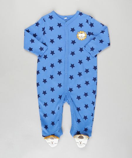 Macacao-Estampado-Leaozinho-em-Algodao---Sustentavel-Azul-8785431-Azul_1