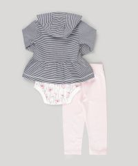Conjunto-de-Body-Estampado-Floral---Blusao-Listrado---Calca-em-Algodao---Sustentavel-Rosa-Claro-8678294-Rosa_Claro_2