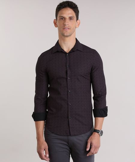 Camisa-Slim-Estampada-Floral-Preta-8826506-Preto_1 Camisa-Slim-Estampada-Floral-Preta-8826506-Preto_1