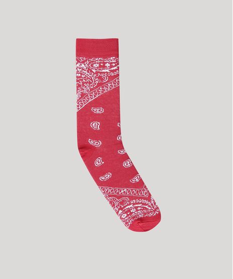 Meia-Estampada-Vermelha-8999671-Vermelho_1