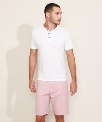 Polo-de-Piquet-Masculina-Tradicional-Manga-Curta-Gola-Padre-em-Suede-Branca-9965298-Branco_3