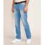 Calca-Jeans-Masculina-Reta-com-Cinto-Azul-Claro-9967165-Azul_Claro_1