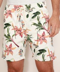 Bermuda-de-Sarja-Masculina-Estampada-Floral-com-Cordao-Off-White-9967091-Off_White_1