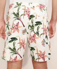 Bermuda-de-Sarja-Masculina-Estampada-Floral-com-Cordao-Off-White-9967091-Off_White_2