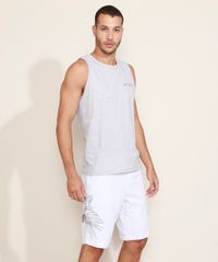 Bermuda-de-Sarja-Masculina-Reta-Floral-com-Cordao-e-Bolsos-Branca-9972948-Branco_3