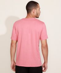 Camiseta-Masculina--Summer-Nights--Manga-Curta-Gola-Careca-Coral-9968449-Coral_2