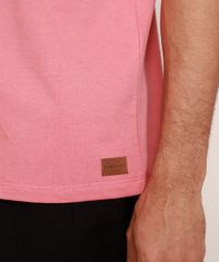 Camiseta-Masculina--Summer-Nights--Manga-Curta-Gola-Careca-Coral-9968449-Coral_5