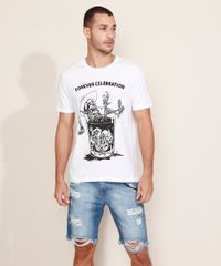 Camiseta-Masculina-Caveira-no-Copo-Flocada-Manga-Curta-Gola-Careca-Branca-9970364-Branco_5