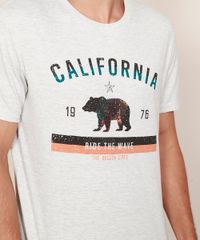 Camiseta-Masculina-Urso--California--Manga-Curta-Gola-Careca-Cinza-Mescla-Claro-9967124-Cinza_Mescla_Claro_2