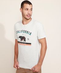 Camiseta-Masculina-Urso--California--Manga-Curta-Gola-Careca-Cinza-Mescla-Claro-9967124-Cinza_Mescla_Claro_5