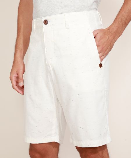 Bermuda-de-Sarja-Masculina-Reta-Chino-Off-White-9967138-Off_White_1 Bermuda-de-Sarja-Masculina-Reta-Chino-Off-White-9967138-Off_White_1