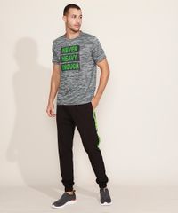 Camiseta-Masculina-Esportiva-Ace--Never-Heavy-Enough--Manga-Curta-Gola-Careca-Cinza-Mescla-Escuro-9980918-Cinza_Mescla_Escuro_1