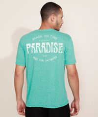 Camiseta-Masculina--Paradise--Manga-Curta-Gola-Careca-Verde-9967150-Verde_2