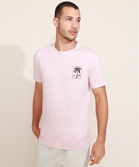 Camiseta-Masculina-Paisagem-Manga-Curta-Gola-Careca-Rosa-Claro-9966710-Rosa_Claro_1
