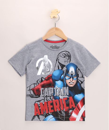 Camiseta-Infantil-Capitao-America-Metalizada-Manga-Curta-Cinza-Mescla-9970129-Cinza_Mescla_1