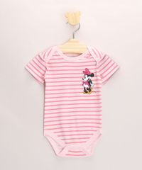 Body-Infantil-Minnie-Listrado-Manga-Curta-Rosa-9957015-Rosa_1
