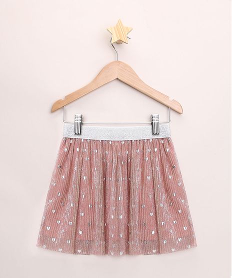 Saia-de-Tule-Infantil-Metalizada-Estampada-de-Coracoes-Rosa-9957721-Rosa_1