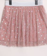 Saia-de-Tule-Infantil-Metalizada-Estampada-de-Coracoes-Rosa-9957721-Rosa_4