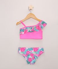 Biquini-Infantil-Estampado-Floral-com-Protecao-UV50--Rosa-9965839-Rosa_2