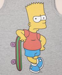 Conjunto-Infantil-de-Regata-Bart-com-Skate-Cinza-Mescla---Bermuda-Preta-9968185-Preto_2