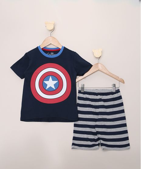 Pijama-Infantil-Capitao-America-Azul-Marinho-9966400-Azul_Marinho_1