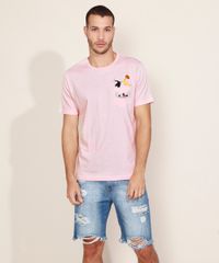 Camiseta-Masculina-Frajola-e-Piu-Piu-com-Bolso-Manga-Curta-Gola-Careca-Rosa-Claro-9960828-Rosa_Claro_3