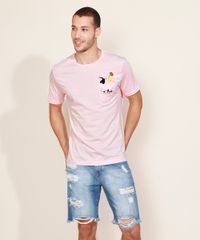 Camiseta-Masculina-Frajola-e-Piu-Piu-com-Bolso-Manga-Curta-Gola-Careca-Rosa-Claro-9960828-Rosa_Claro_5
