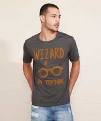 Camiseta-Masculina-Harry-Potter-Flocada-Manga-Curta-Gola-Careca-Cinza-Mescla-Escuro-9964036-Cinza_Mescla_Escuro_1