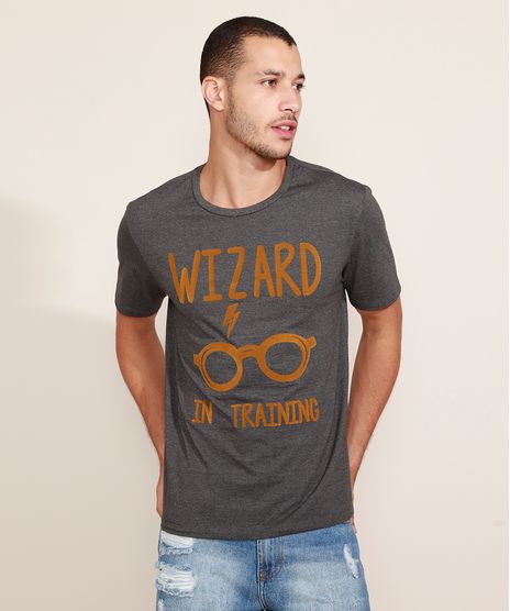 Camiseta-Masculina-Harry-Potter-Flocada-Manga-Curta-Gola-Careca-Cinza-Mescla-Escuro-9964036-Cinza_Mescla_Escuro_1