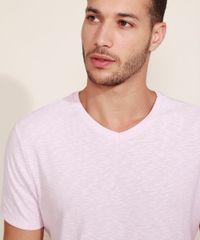 Camiseta-Masculina-Basica-Flame-Manga-Curta-Gola-V-Rosa-Claro-9595137-Rosa_Claro_1_5
