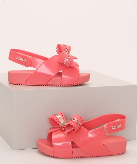 Sandalia-Infantil-Zaxynina-Contem-Amor-II-com-Laco-Coral-9974171-Coral_1