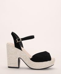 Sandalia-de-Suede-Feminina-Moleca-Plataforma-com-Palha-Preta-9979797-Preto_2