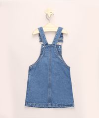 Salopete-Jeans-Infantil-Minnie-com-Bordado-e-Bolso-Azul-Medio-9965311-Azul_Medio_3