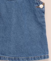 Salopete-Jeans-Infantil-Minnie-com-Bordado-e-Bolso-Azul-Medio-9965311-Azul_Medio_4