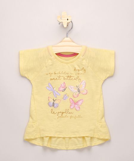 Blusa-Infantil-Borboletas-com-Paete-e-Babado-Manga-Curta-Amarela-9964236-Amarelo_1