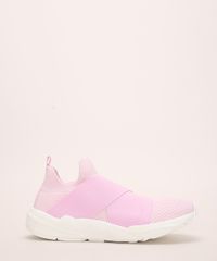 Tenis-Knit-Feminino-Oneself-com-Elastico-Rosa-Claro-9972832-Rosa_Claro_2