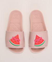 Rasteirinha-Slide-Infantil-Molekinha-Melancia-Rose-9975229-Rose_5