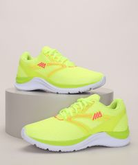 Tenis-Feminino-Esportivo-Ace-com-Recortes-Amarelo-Neon-9971127-Amarelo_Neon_1