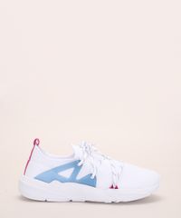 Tenis-de-Neoprene-Feminino-Oneself-Chunky-Sneaker-com-Cadarco-Branco-9971041-Branco_2