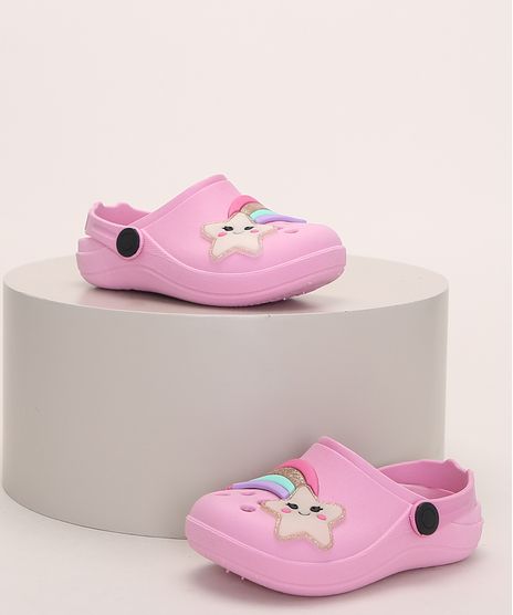 Babuche-Infantil-LueLua-Estrela-e-Arco-Iris-Rosa-9974389-Rosa_1