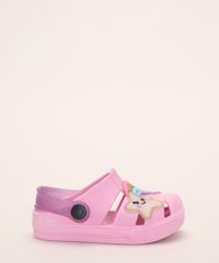 Babuche-Infantil-LueLua-Estrela-e-Arco-Iris-com-Glitter-Rosa-9974387-Rosa_2
