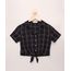Camisa-Juvenil-Estampada-Geometrica-com-No-Manga-Curta-Preta-9967912-Preto_1