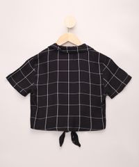 Camisa-Juvenil-Estampada-Geometrica-com-No-Manga-Curta-Preta-9967912-Preto_2