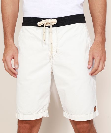 Bermuda-de-Sarja-Masculina-Reta-Bicolor-com-Cordao-e-Bolsos-Off-White-9968615-Off_White_1 Bermuda-de-Sarja-Masculina-Reta-Bicolor-com-Cordao-e-Bolsos-Off-White-9968615-Off_White_1